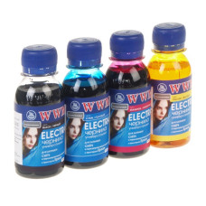 Комплект чорнил WWM ELECTRA для Epson (4 х 100г) універсальні